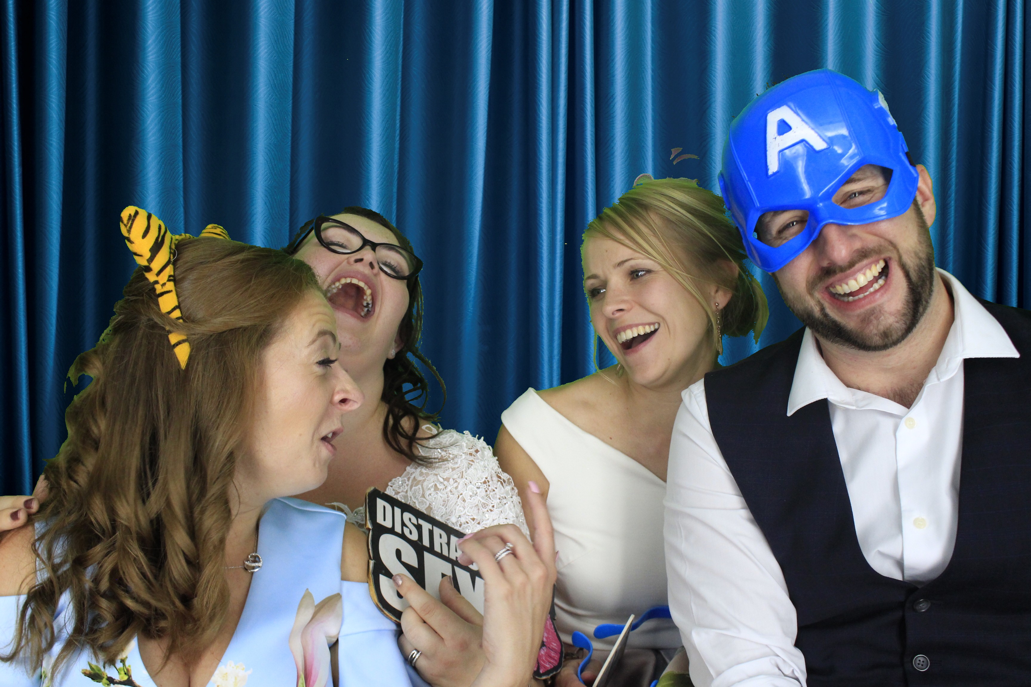 Graham and Rhiannon's Wedding | View more photos from the event at gallery.myphotoboothexperience.co.uk/u/MyPhotoBoothExperienceLtd/Graham-and-Rhiannons-Wedding